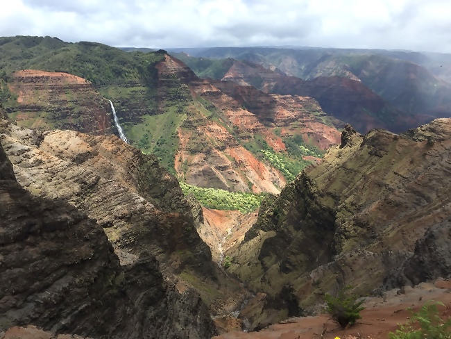 kauai activities for kids at Waimean Canyon Hawaii