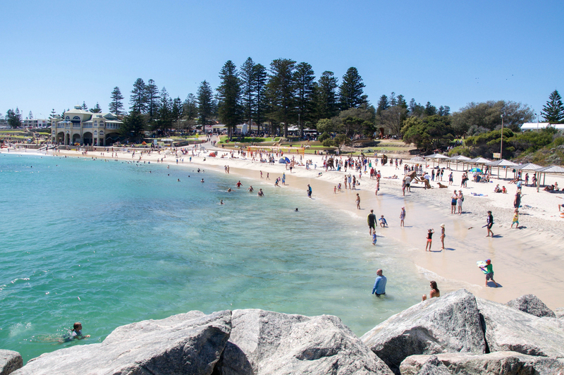 Cottesloe Beach kids fun perth