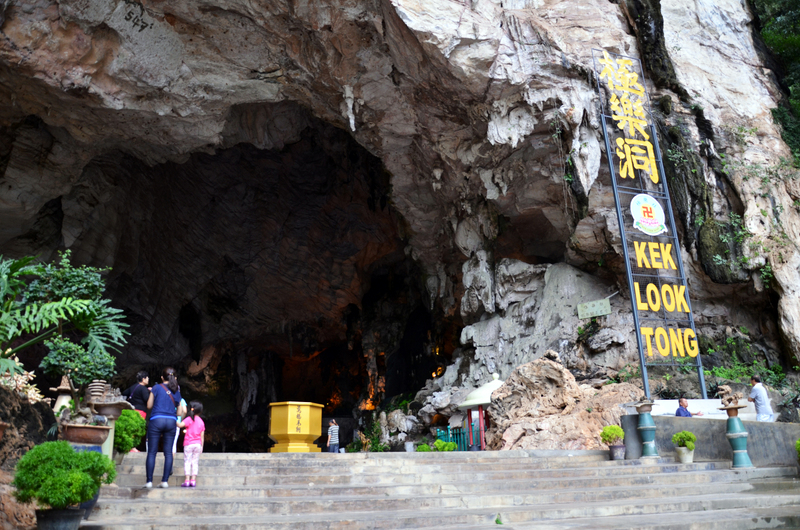 Kek Lok Tong Cave Temple, one of the star Ipoh outdoor activites...that sadly we didn't get to see. 