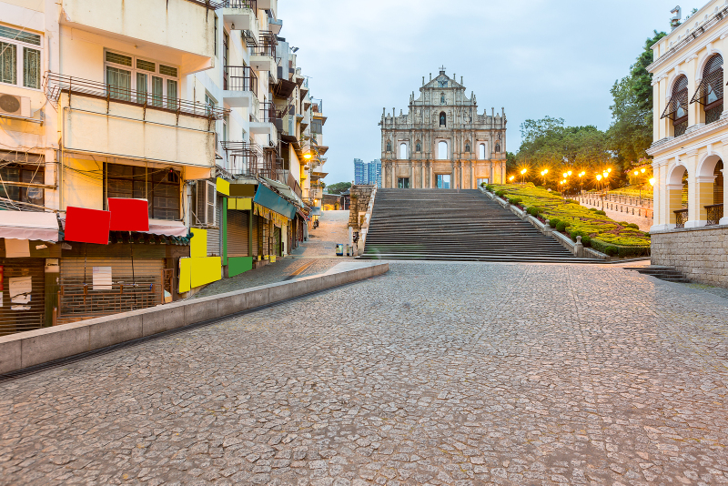 things to do macau at Ruins of the Church of St Paul's