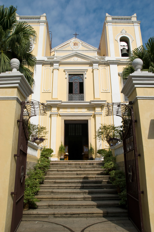 places to visit macau Church of St Lawrence