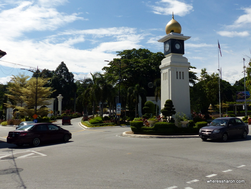 Clock Tower area in Kuala Kangsar