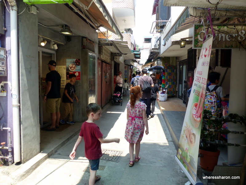 Lamma Island with kids