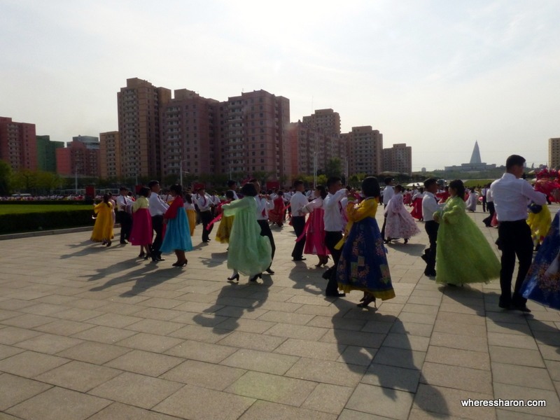 Mass Dancing in North Korea