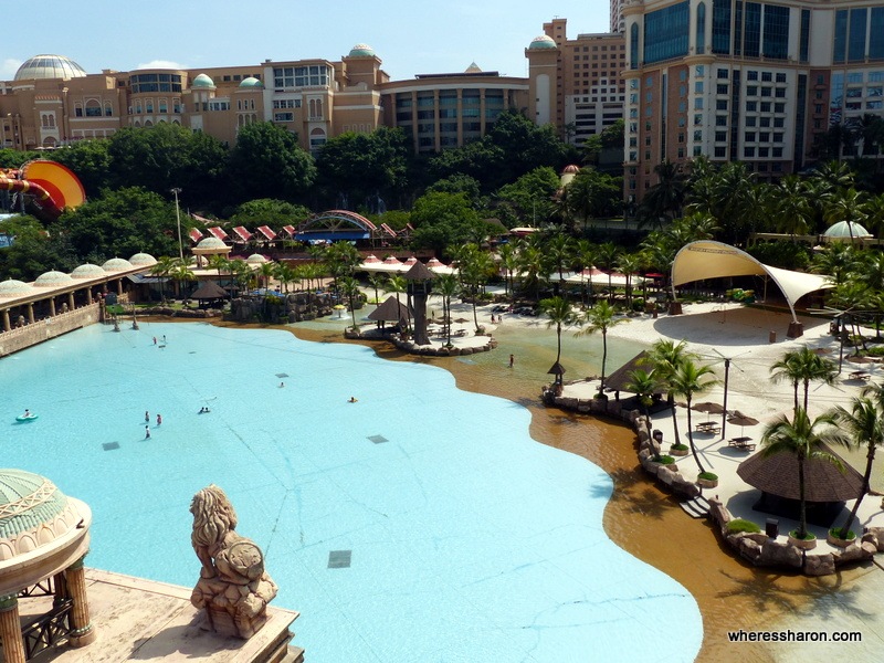 water Park themed area at Sunway Lagoon