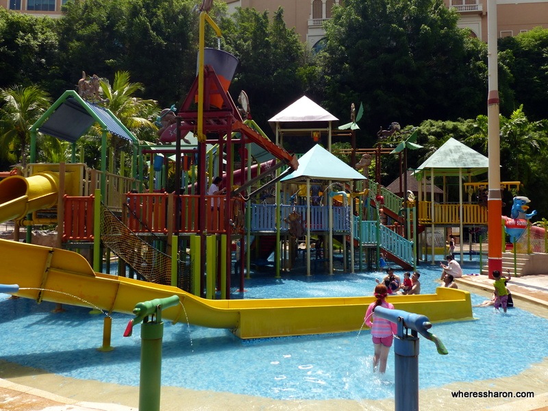 water park playground at Sunway Lagoon