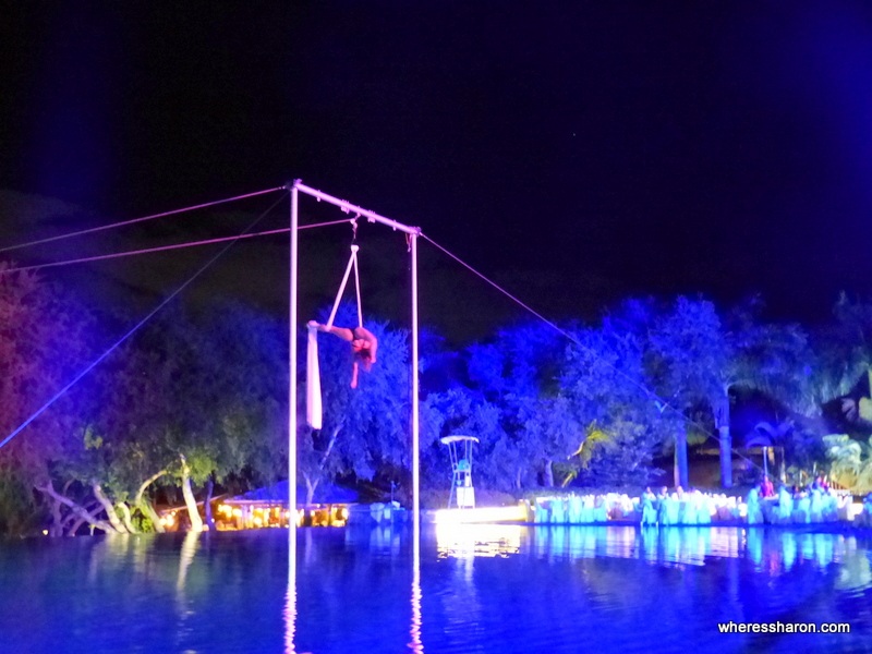 club med mauritius circus show