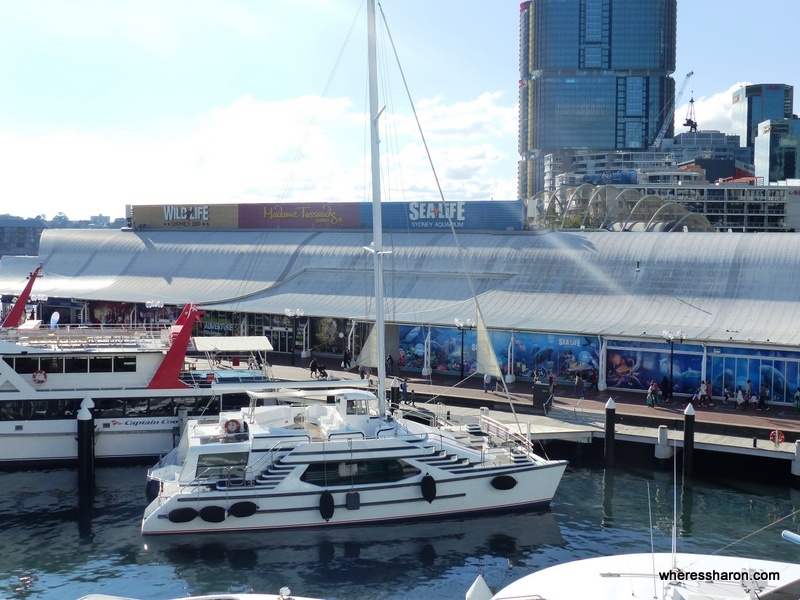 The SEA LIFE aquarium building. 