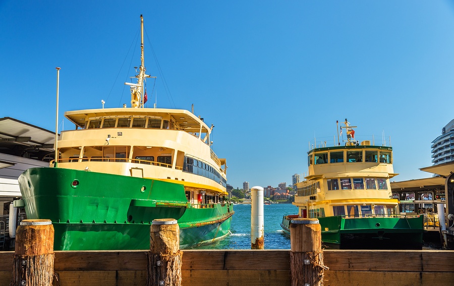 City Ferries at Circular Quay 