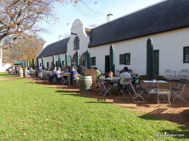 Groot Constantia winery entertainment for kids in cape town