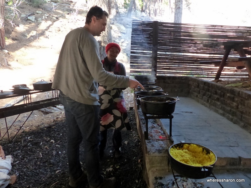 Potjeikos lunch at Protea Farm